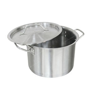 Marmites et casseroles professionnelles en aluminium compatibles induction, légères et lavables au lave-vaisselle - Product Image 1