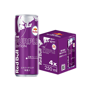 Lote de latas de Red Bull Purple Edition Skogsbarssmak de 24x250ml, 0.1g de sal por 100ml, para el equilibrio de electrolitos durante el ejercicio físico - Product Image 4