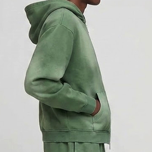 Oversize Men Zipper Tracksuit Fashion Streetwear Outfit For Fitness New Stylish Luxury Oversize Men Zipper Tracksuit - Product Image 4