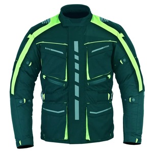 Men's Windproof Polyester Mesh Breathing Sportswear 3027MA Racing <b>Jacket</b> for Motocross & <b>Motorcycle</b> Riding Front Logo - Product Image 3