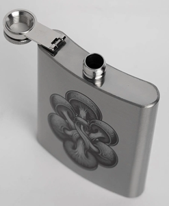 Botella de Bolsillo Metálica Hermética para Whisky y Licores - Product Image 2