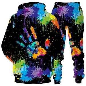 Vente en gros de sweats à capuche unisexes à manches longues en coton 100% respirant, tricotés pour l'hiver, avec logo personnalisé, 280 GSM, couleur unie - Product Image 2
