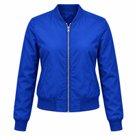 Blouson Bomber Grande Taille pour Femmes, Service OEM, Blousons Bomber pour Femmes les Plus Vendus, Coupe-Vent Respirant, Design de Logo Personnalisé