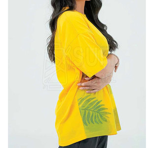Camisetas Casuales Ligeras y Suaves para Mujer, Tallas Grandes, 100% Algodón, Transpirables, de Secado Rápido, Amigables con la Piel, MOQ Bajo - Product Image 6