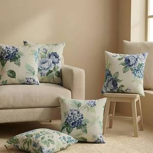 Luxury Fluffy Pillow Case <b>Cushion</b> Cover, Premium Home Decorative Soft Throw Pillow Cover, Stylish Modern Indian Manufactur - Product Image 2