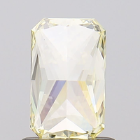 Diamante Amarillo de 1 Quilate, Corte Radiante, Cultivado en Laboratorio, Claridad VVS2, Color Fantasía, Diamante Suelto, Certificado IGI, Venta al Por Mayor