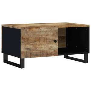 Table basse en bois naturel et noir - Product Image 5