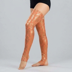 Collants de pole dance pour femmes, montant jusqu'aux cuisses, avec grip adhésif pour un contact sûr, une mobilité flexible et un confort optimal. - Product Image 3