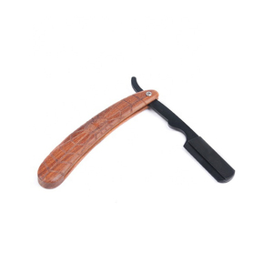 Rasoir de sécurité professionnel à lame unique, lame en acier inoxydable, manche en plastique, réutilisable, outil de toilettage personnel, fournitures de salon, pour barbier - Product Image 4