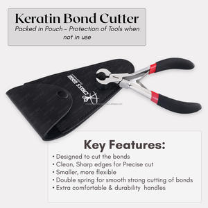 Outils d'extension de cheveux personnalisés OEM Kératine Tip Cutter Hair Extension Bond Cutter Plier Pearl Remover and Close Pliers - Product Image 4