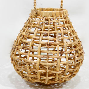 Artex Dong Thap Handmade Rustic Bamboo Lantern Decorative <b>Hanging</b> <b>Light</b> Fixture for Indoor and <b>Outdoor</b> Use - Product Image 3