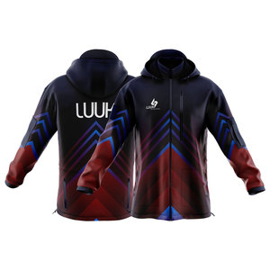 Chaqueta Cortavientos con Capucha Sublimada con Estampado Completo Personalizado, Impermeable, a Prueba de Viento, para Esquí, Deportes al Aire Libre, Venta al Por Mayor OEM - Product Image 3