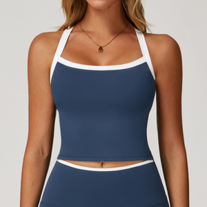 Camiseta Deportiva de Alto Rendimiento para Mujer, Secado Rápido, Transpirable, Sin Mangas, para Entrenamiento, Running, Yoga, Gimnasio, Ropa Deportiva - Product Image 1