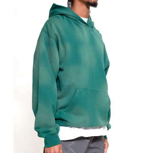 Custom Made New Design Blank Sun Faded Hoodies Wholesale Manufacture Clothing Sun Faded Acid Washed men's hoodies - Product Image 4