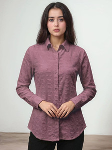 Summer Knitted Dress Formal Workwear Unisex New Trend Womens Shirt Contrast Color Trim Stylish Designer For Women - Product Image 3