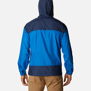 OEM Premium Fashion Streetwear Windbreaker <b>Jacket</b> For Men Lightweight Outdoor Front <b>Zip</b>-<b>Up</b> Breathable Hooded Windbreaker <b>Jacket</b> - Product Image 2