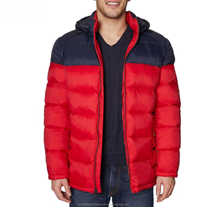 Veste d'hiver matelassée pour enfants en gros, manteau à capuche pour garçons, imperméable, coupe-vent, chaud, rembourré, motif quadrillé, parka pour enfants - Product Image 3