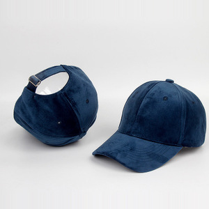 Casquette de baseball en velours doux de luxe, avec sangle réglable, chapeau décontracté streetwear, respirant, léger, à la mode, pour hommes et femmes - Product Image 6