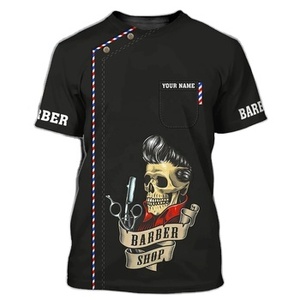 Tenue de barbier professionnelle en matière respirante, design élégant, matière douce, séchage rapide, ajustable. - Product Image 5