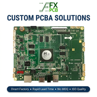 Detektor Gas PCBA Fabrikasi Papan Sirkuit Kustom PCB Multilayer Manufaktur Kontrak Perakitan PCB Monitor Kualitas Udara