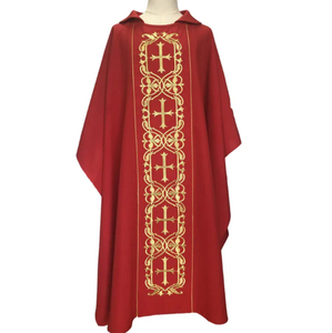 Vestido largo de algodón hasta el tobillo, talla grande, tradicional musulmán, para coro, sacerdotes, obispos, clérigos, vestimenta eclesiástica. - Product Image 2