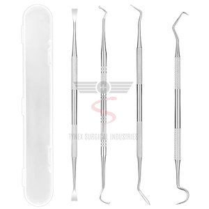 Kits Profesionales de Limpieza Dental de Acero Inoxidable con Empuñadura Ergonómica, Diseño Ligero y Reutilizable para un Fácil Uso en Clínicas - Product Image 6
