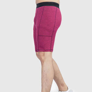 High Quality Solid <b>Compression</b> Fitness <b>Shorts</b> Yoga High Waist Custom Breathable Quick Dry Athletic Wear Sports Bikers <b>Shorts</b> - Product Image 3