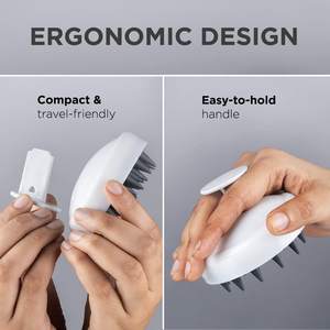 Cepillos de Limpieza de Silicona Zenara con Mango de Plástico - Product Image 2