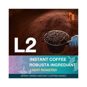 Café instantané Robusta de qualité supérieure, torréfaction légère, goût premium, lisse et intense, ingrédient brut pour boisson instantanée 3 en 1, café séché par pulvérisation premium - Product Image 1