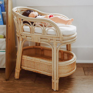 Mesas de cambio de ropa para muñecas de ratán, muy vendidas, únicas, de alta calidad, juguetes para niños. - Product Image 2