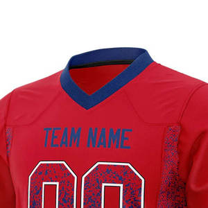 Camisetas de Práctica Blancas al Por Mayor a Precio Económico, Uniforme de Fútbol Americano de Manga Corta - Product Image 5