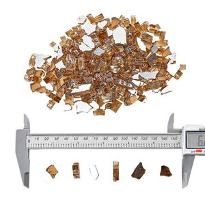 Vetro Decorativo per Braciere ad Alta Temperatura, 10 Libbre (4,5 kg), Riflettente, Senza Fumo, Spessore 1/4 di Pollice - Product Image 4