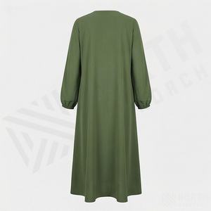 Abaya Droite Sur Mesure en Gros pour Femmes Musulmanes – Vêtements Modestes en Polyester de Qualité Supérieure pour Acheteurs en Gros - Product Image 2