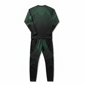 Survêtement de compression multicolore pour homme, personnalisable avec logo, vêtements de sport respirants pour la gym et le fitness, tenue de jogging et de sport - Product Image 2