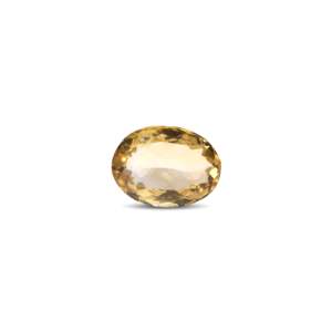 Natural Heart Citrine 4.05 Carat Loose Gemstone IGI Certified Orange High Quality for Fine Jewelry - Product Image 1