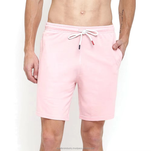 <b>Men's</b> Casual Gym <b>Shorts</b> <b>Lightweight</b> Quick Dry Windproof Solid Pattern 100% Cotton with Side Pockets Custom Logo Plus Size - Product Image 2