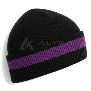 Reasonable Price 100% <b>Wool</b> Unisex <b>Beanies</b> Custom Colours High Quality Adjustable Low MOQ Factory Made Trending Product - Product Image 3