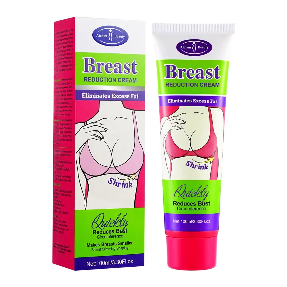 Natural Organic Breast Tightening Cream Breast Reduction Cream Eliminates Excess Fat