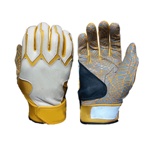Guantes de Bateo de Béisbol de Cuero Genuino de Alta Calidad, Antideslizantes, Ligeros, Unisex para Jóvenes y Adultos - Product Image 5