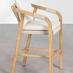 ชุดโต๊ะเก้าอี้ไม้สำหรับสวนโรงแรม ชุดเฟอร์นิเจอร์กลางแจ้งสำหรับรีสอร์ทหรูหรา ชุดโต๊ะเก้าอี้ไม้สักสำหรับสวนโรงแรม - Jeni - Product Image 5