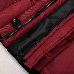 Men Sleeveless Puffer Vest Winter Warm Quilted Jacket Lightweight Body <b>Warmer</b> Outdoor Casual Wear OEM Custom Supplier - Product Image 4