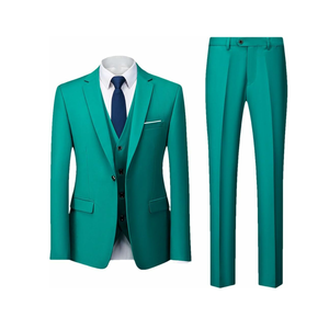 Nouvel Arrivage 2026 – Costume Trois Pièces à Carreaux pour Homme : Veste, Pantalon et Blazer – Idéal pour Cérémonies, Soirées Safari et Mariages en Plein Air - Product Image 2