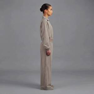 Conjunto Deportivo de Invierno para Mujer, Chaqueta Cortavientos y Pantalón, Diseño Personalizado 2 en 1, Poliéster de Alta Calidad, Secado Rápido - Product Image 5