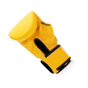 Customizable MMA Boxing Gloves <b>Hook</b> Loop Closure UV Protection Lightweight Unisex Martial Arts Wear Genuine Leather Cowhide - Product Image 4