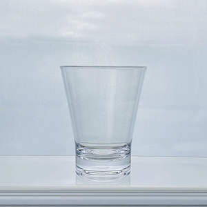 Vaso clásico a prueba de golpes de plástico acrílico de 14 onzas para beber agua. - Product Image 3