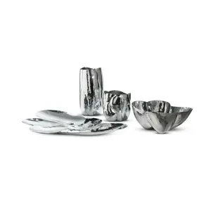 Elegante Cubitera Antigua Hecha a Mano, Única y Decorativa, Plato Moderno para Arroz, Seguro para Uso en la Comida, Porcelana de Alta Calidad para Mayoristas - Product Image 3