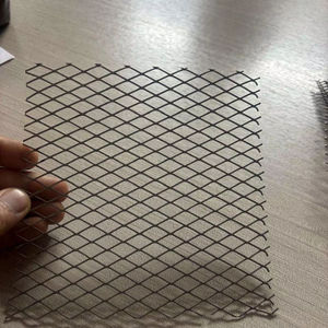 Industrial Grade Aluminum And Cold Rolled MS Expanded Metal <b>Mesh</b> For Safety Guard Panels And Refrigeration System Grille Screen - Product Image 1