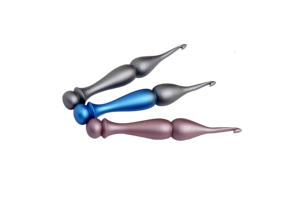 Diseño ergonómico Madera Ombre Color Ganchos de ganchillo hechos a mano Juego de agujas de tejer Pulido suave Fácil de usar Indskill Costura DE LA IK-58 - Product Image 2