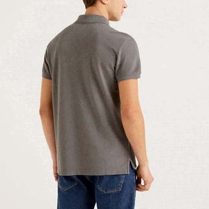 Camisetas Polo con Logotipo Bordado de Diseño Personalizado OEM, Camisetas de Trabajo Casuales de Manga Corta de Algodón Transpirable y Ligero - Product Image 5