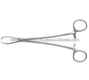 Pinzas de tejido manuales de acero inoxidable de calidad alemana Littlewood, base de instrumentos quirúrgicos - Product Image 4